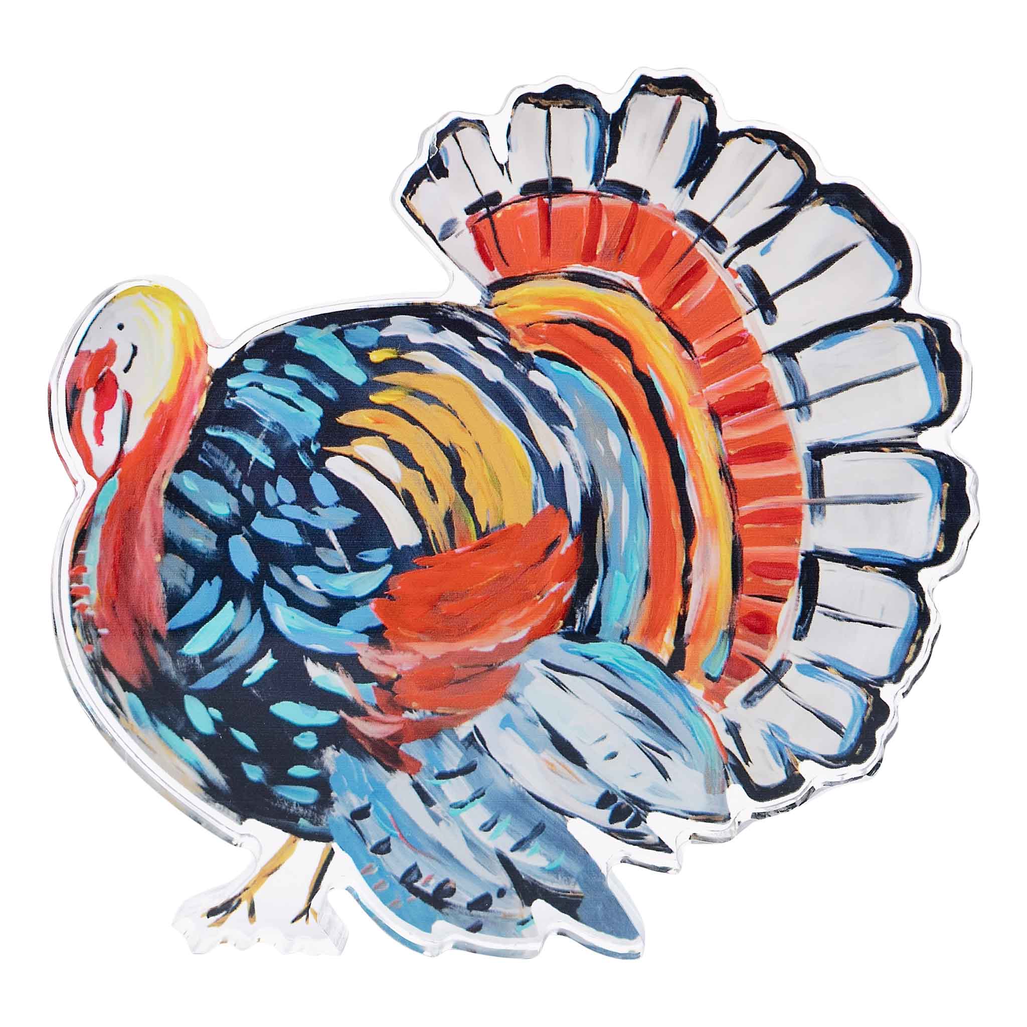 COLORFUL TURKEY ACRYLIC STAND