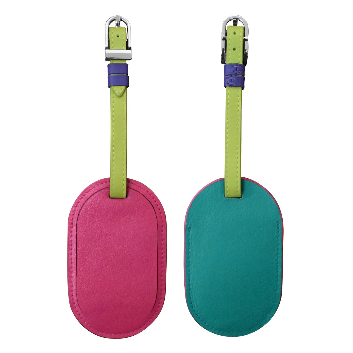 ROUND LUGGAGE TAG BLACK BRIGHTS