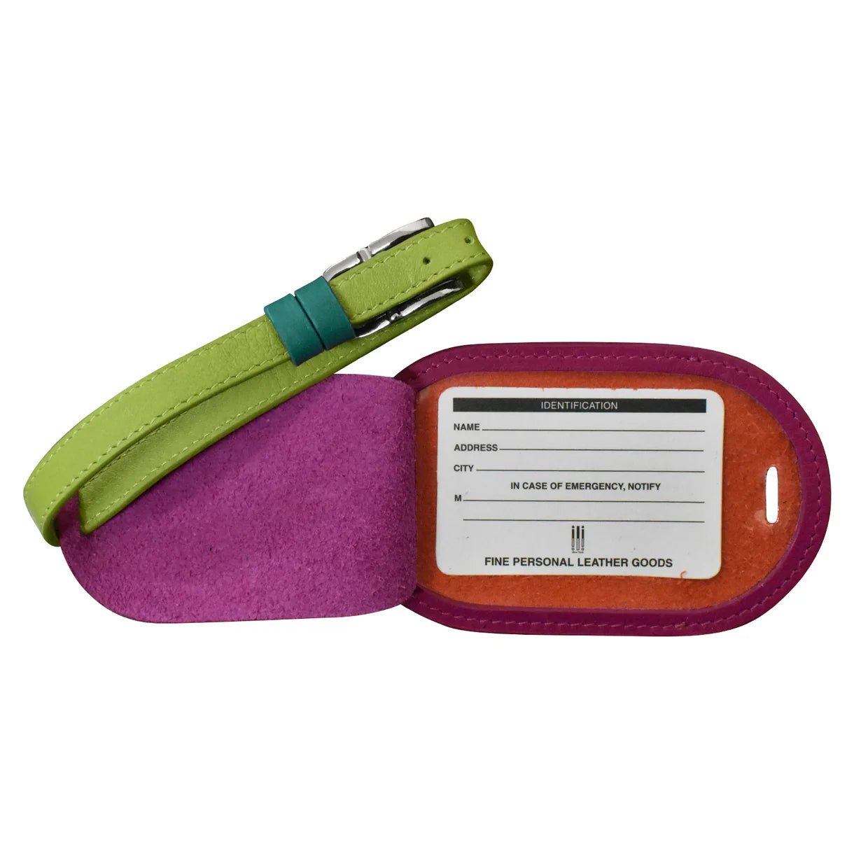 ROUND LUGGAGE TAG PARADISE MULTI