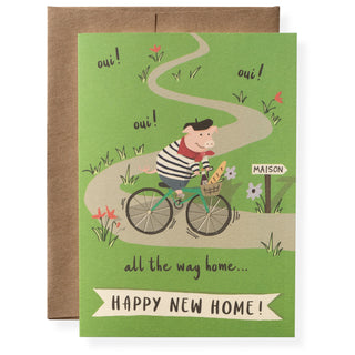 Oui Oui New Home Greeting Card