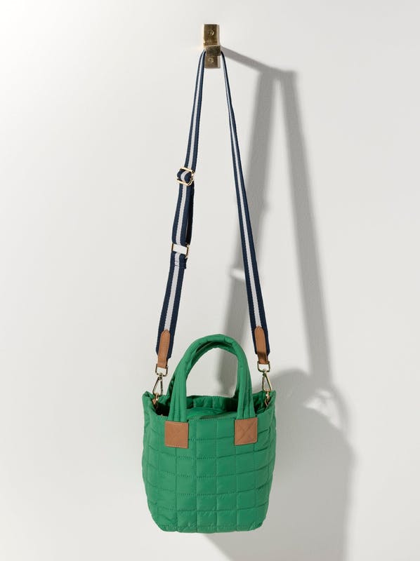 Ezra Mini Tote Cross-Body, Green