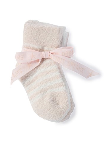 Cozy Chic Lite Infant Socks 3-Pack - Pink & Pearl
