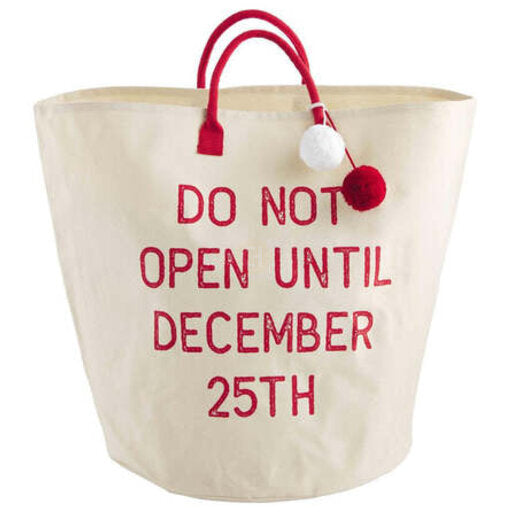 Do Not Open - Christmas Tote Bag