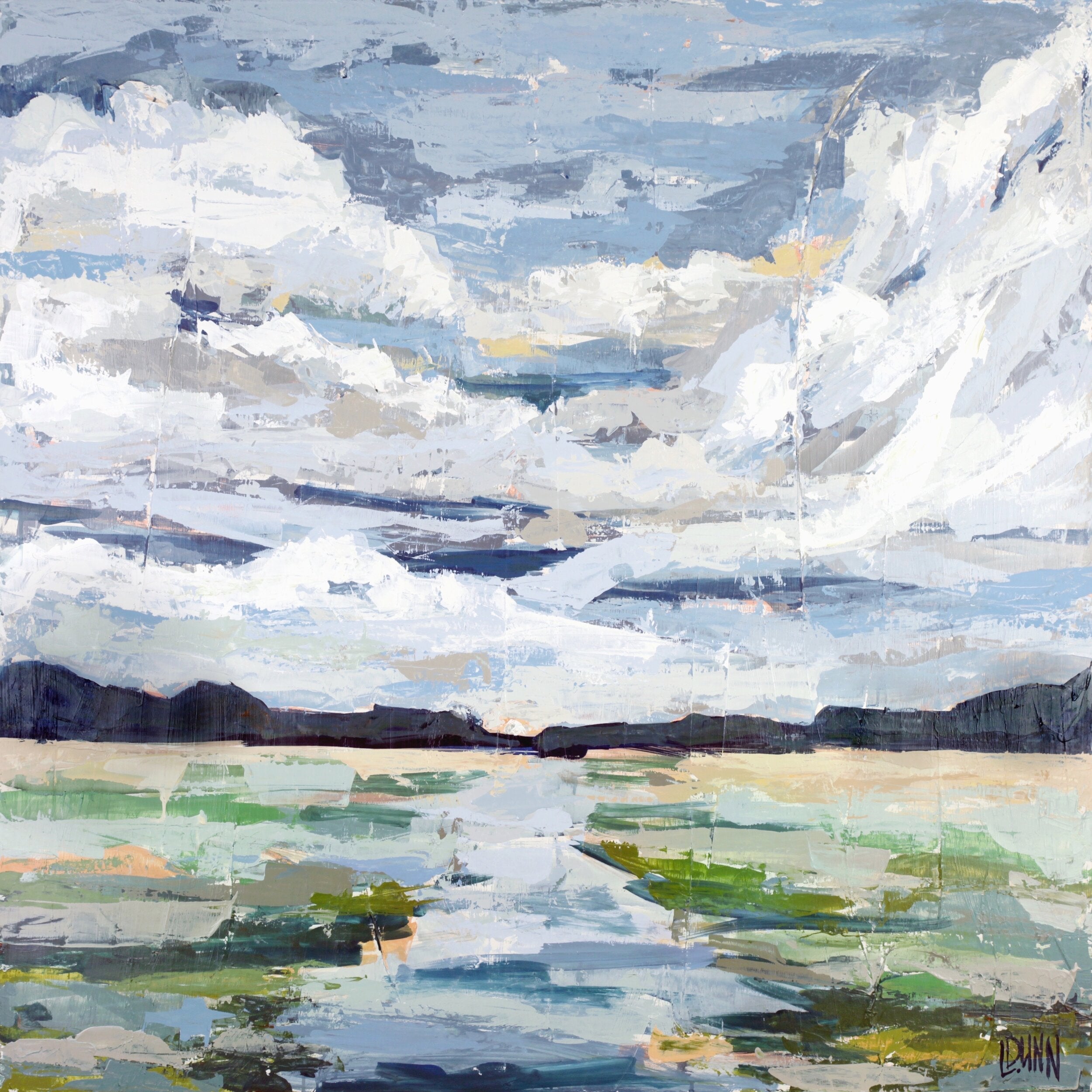As Far As the Eye Can See, 36"x 36"