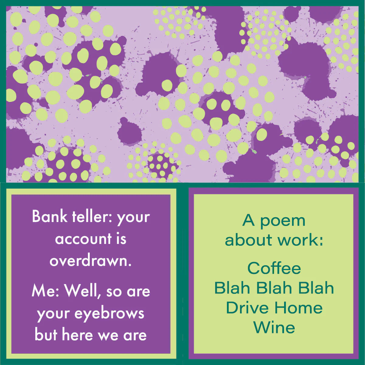 Cocktail Napkin - Blah, Blah