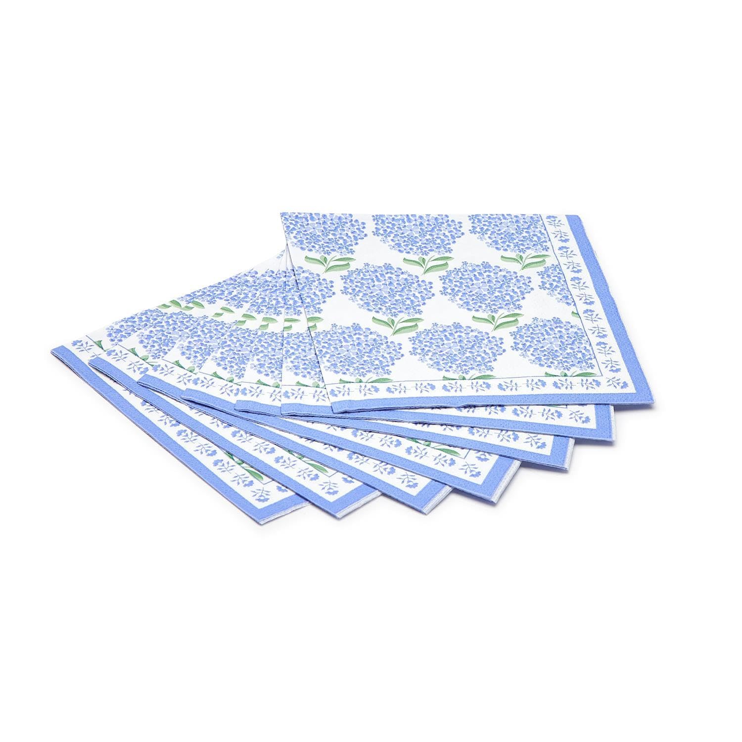 HYDRANGEA 3-PLY-COCKTAIL NAPKIN