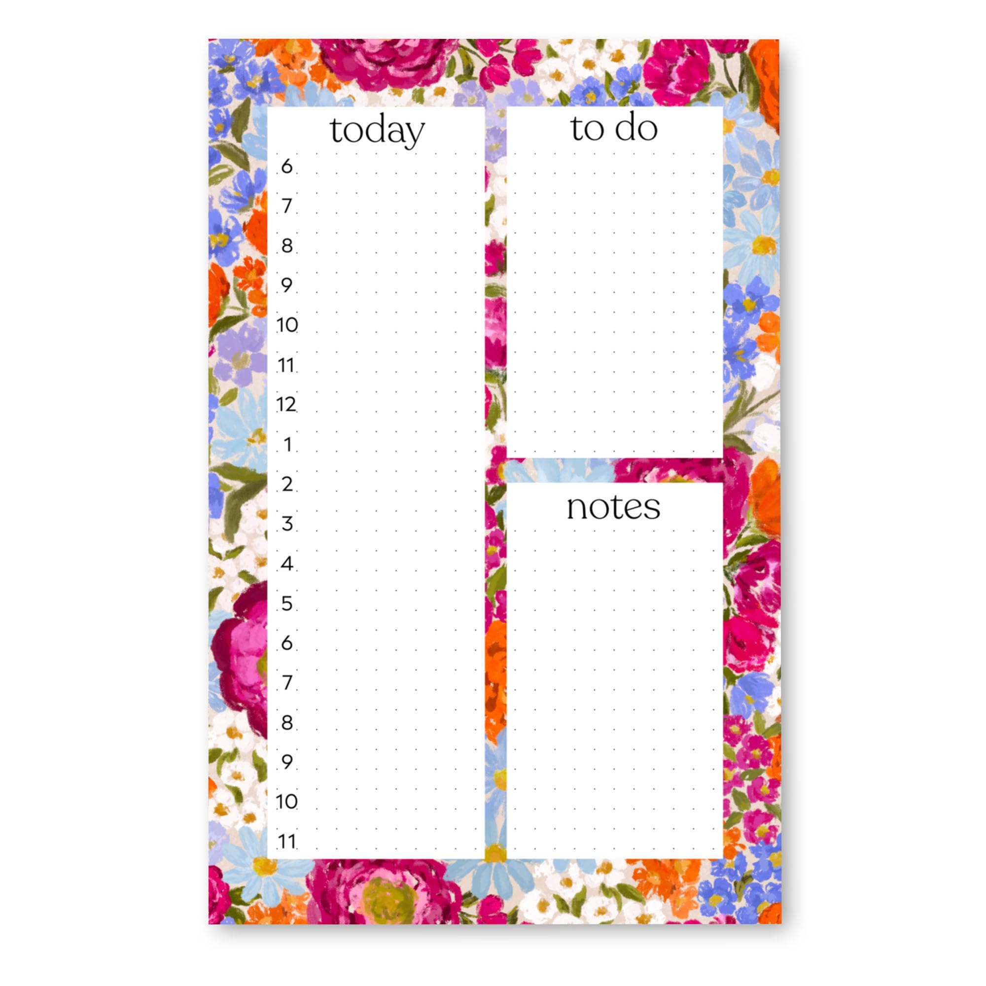 PRIMAVERA DAILY PLANNER NOTEPAD