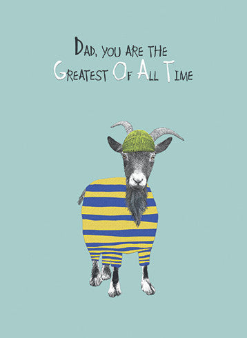 Goat - Father's Day Greeting Card