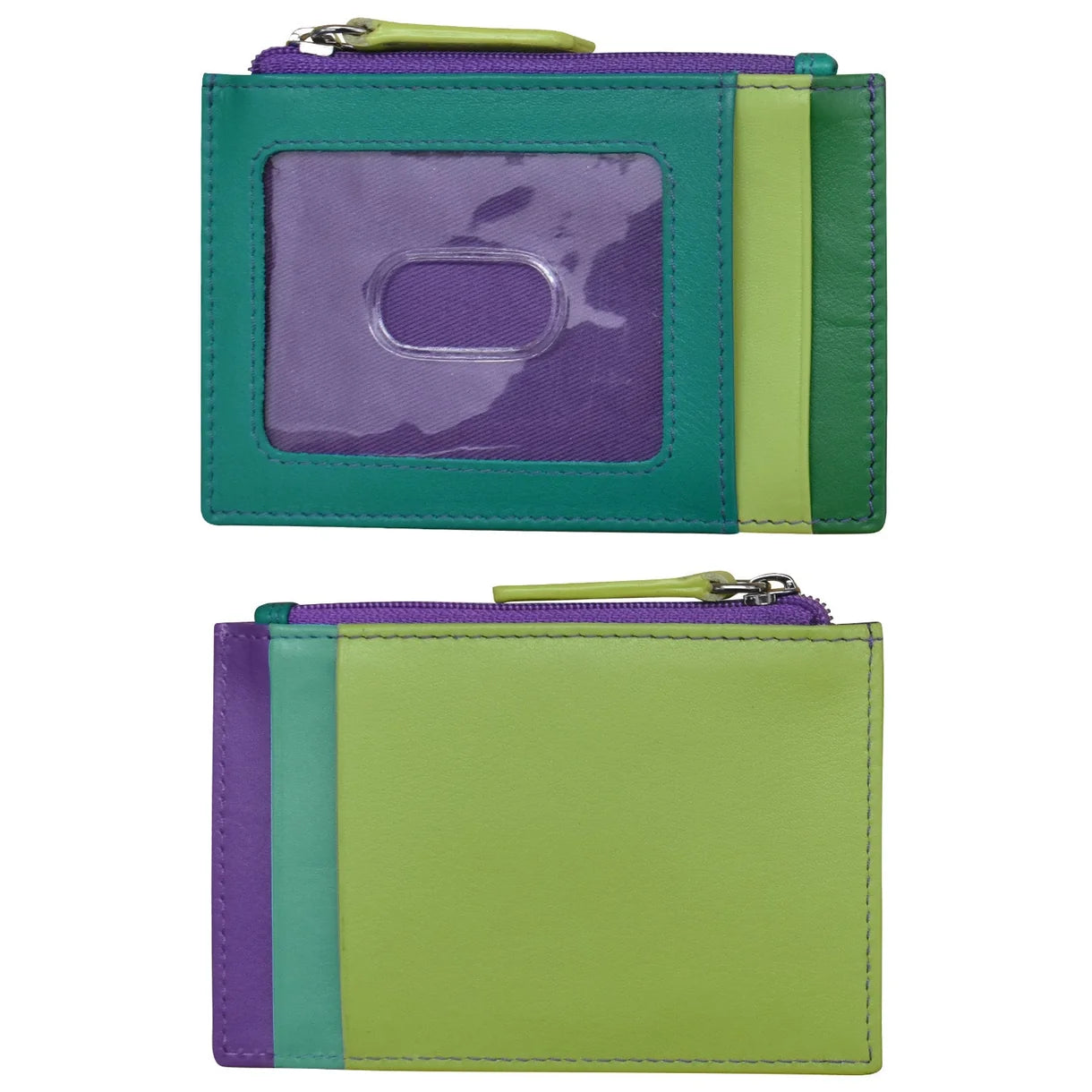 Zip I.D. Card Case - Cool Tropics