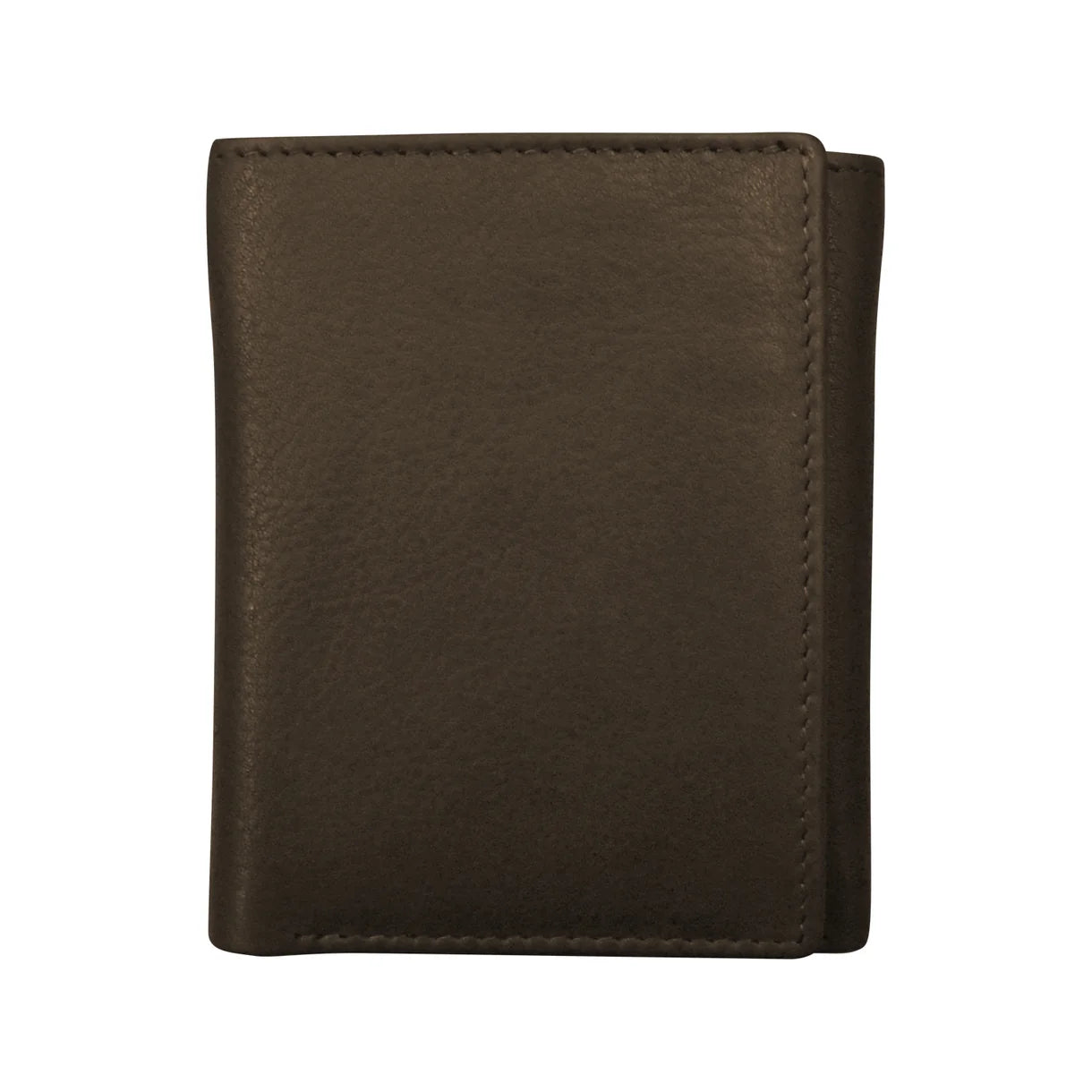 Men's Wallet Premium Leather Trifold - Brown