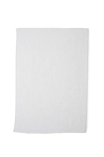 Cozy Chic Ribbed Throw - Pearl