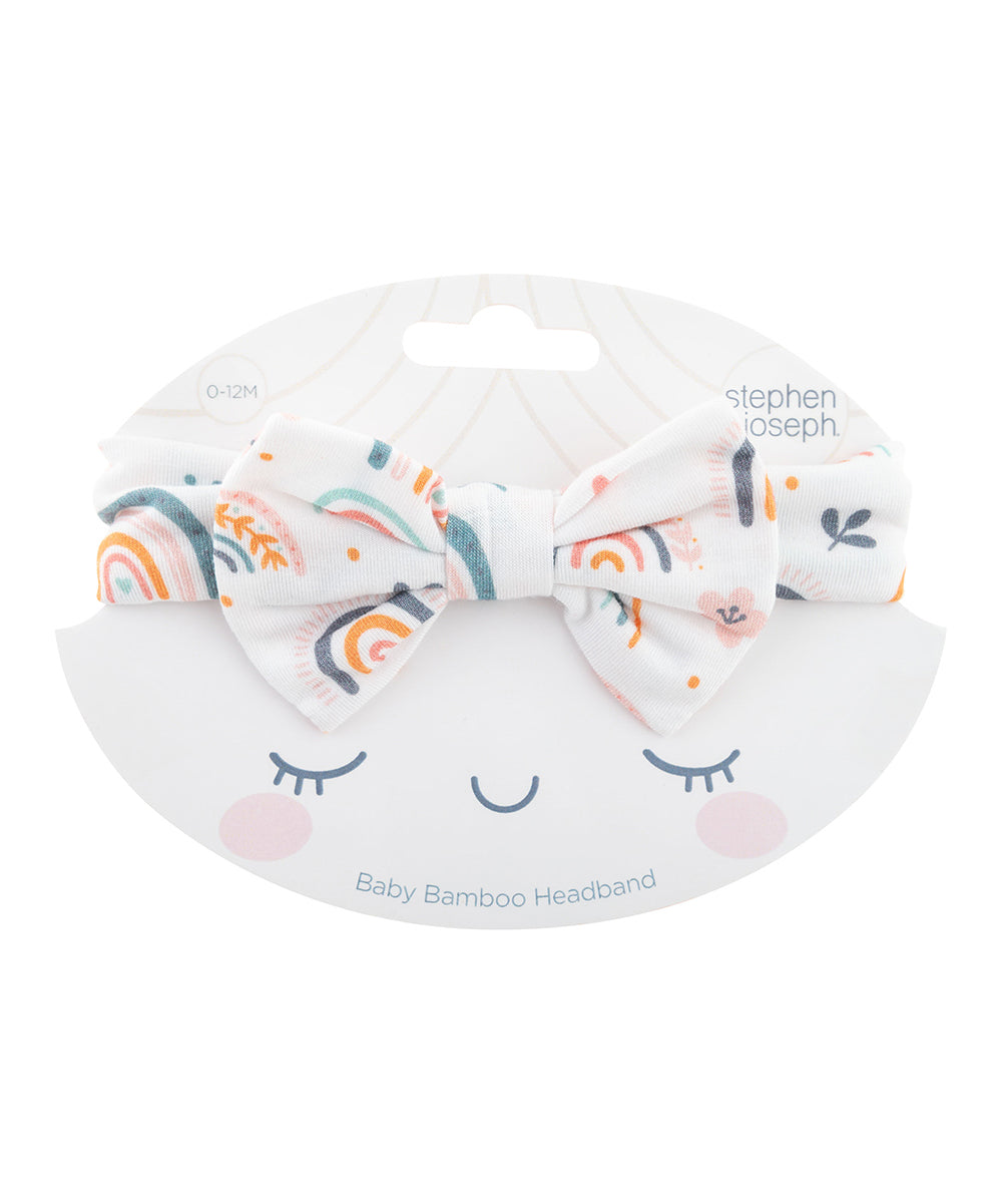 Bamboo headband - Rainbow