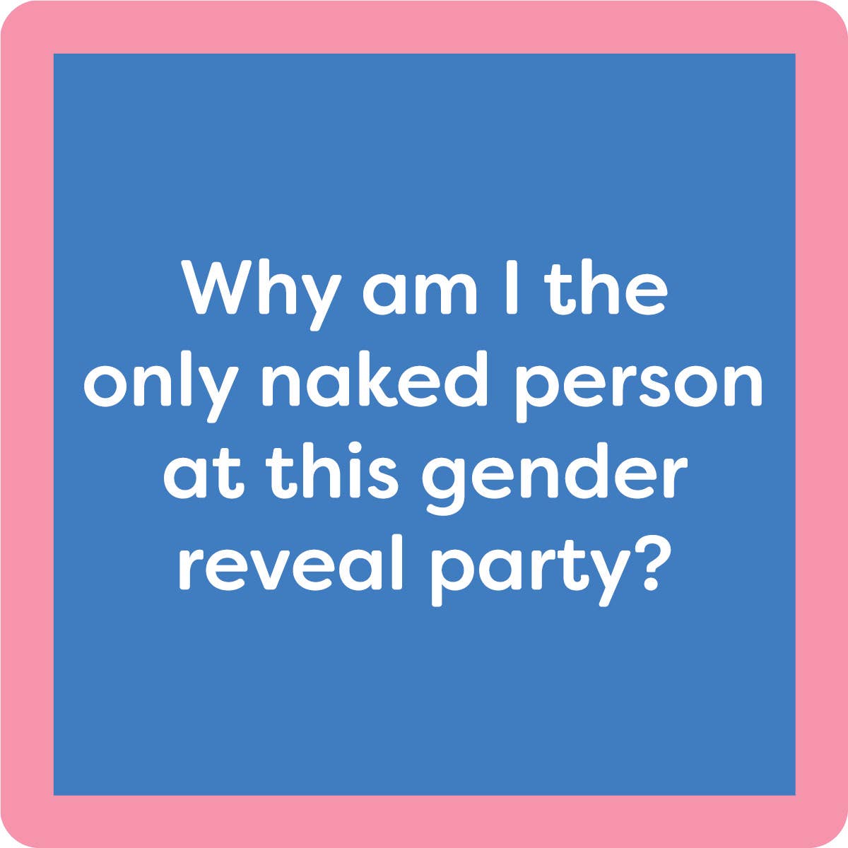 Coaster - Gender Reveal