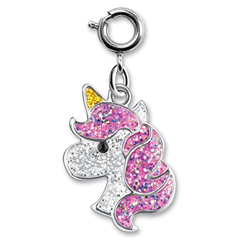 Glitter Unicorn Charm