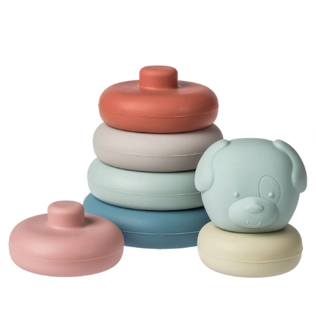 SIMPLY SILICONE STACKING RINGS PUPPY