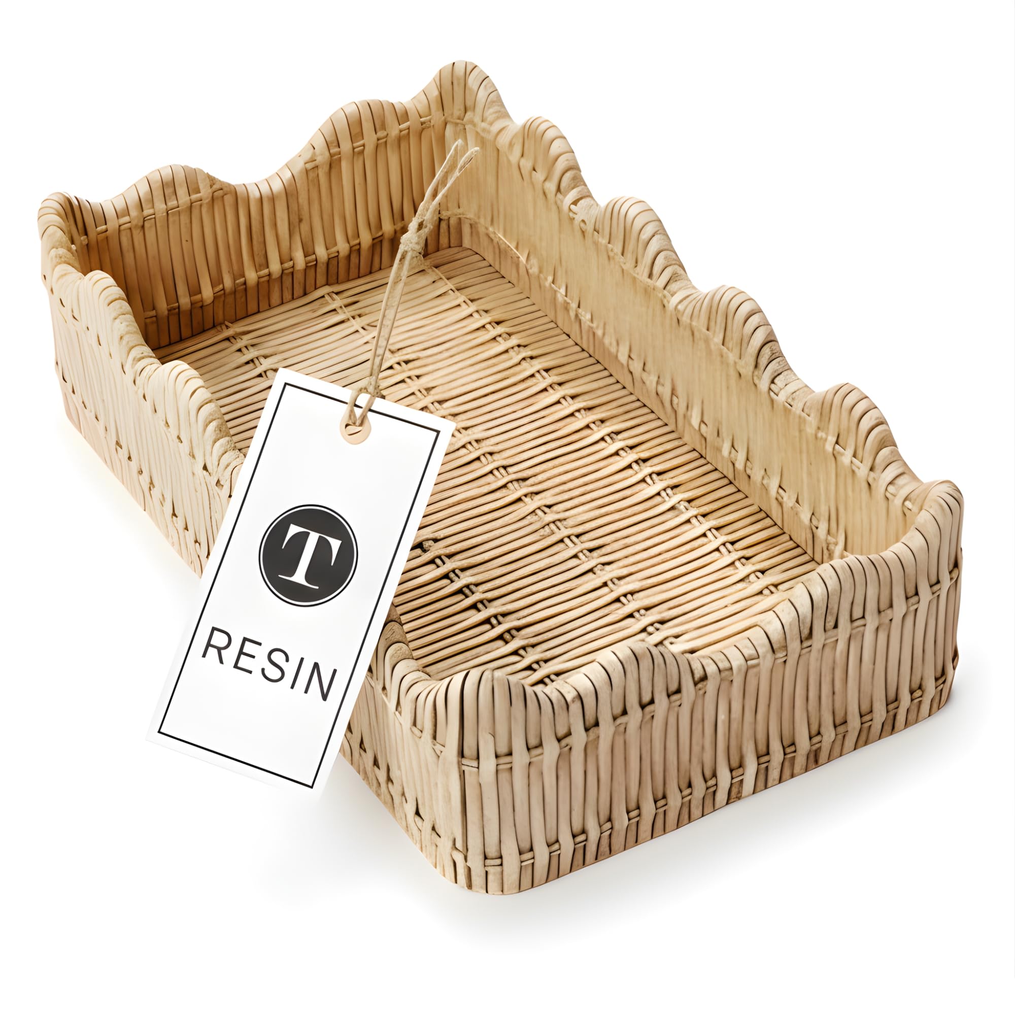 Basketweave Guest Napkin Holder