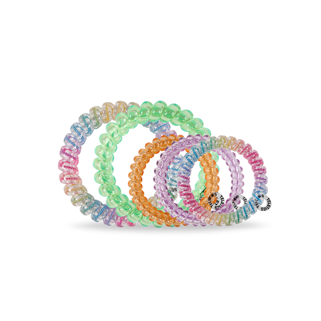 SPIRAL HAIR COIL-MIX PACK- TECHNICOLOR DREAMS