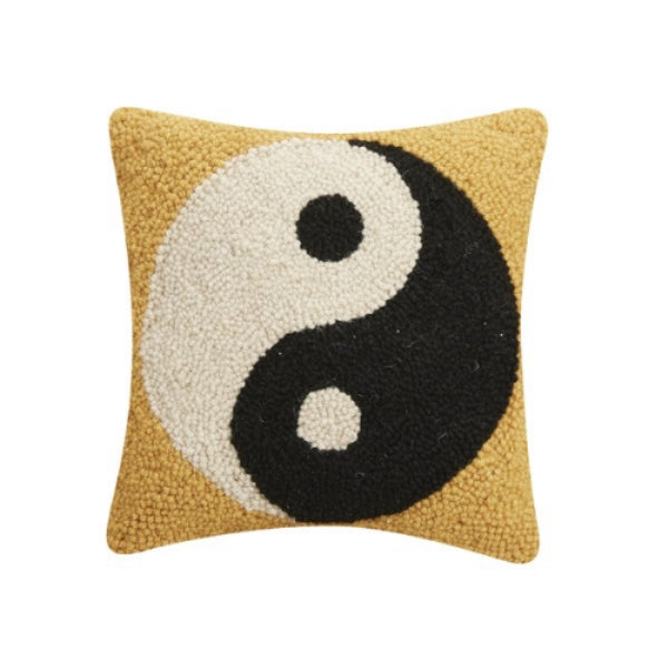 Yin & Yang Pillow 10" x 10"