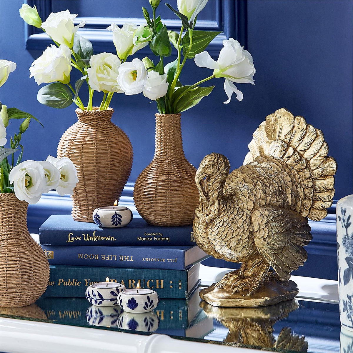 Golden Turkey Decor - Resin