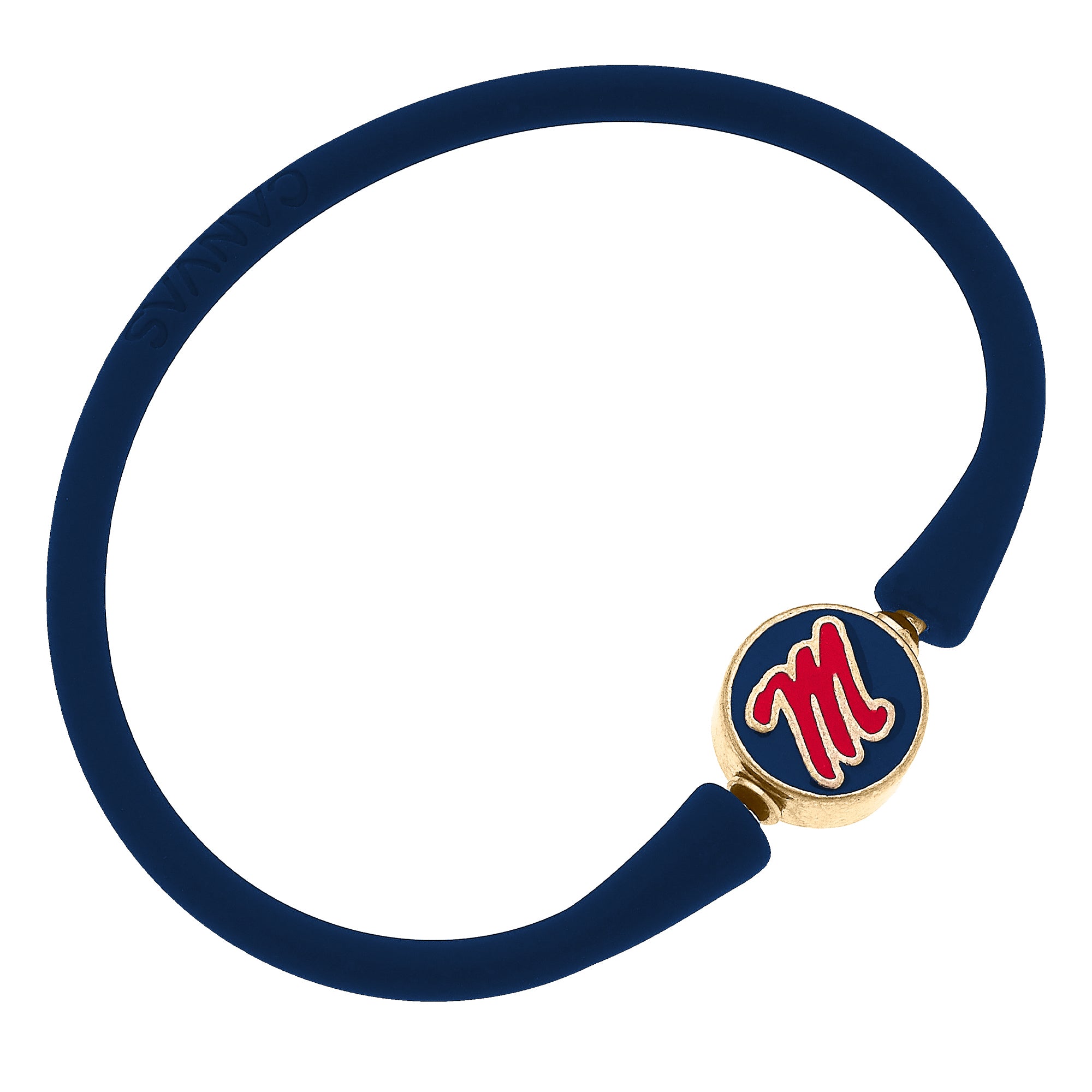OLE MISS BALI BRACELET NAVY