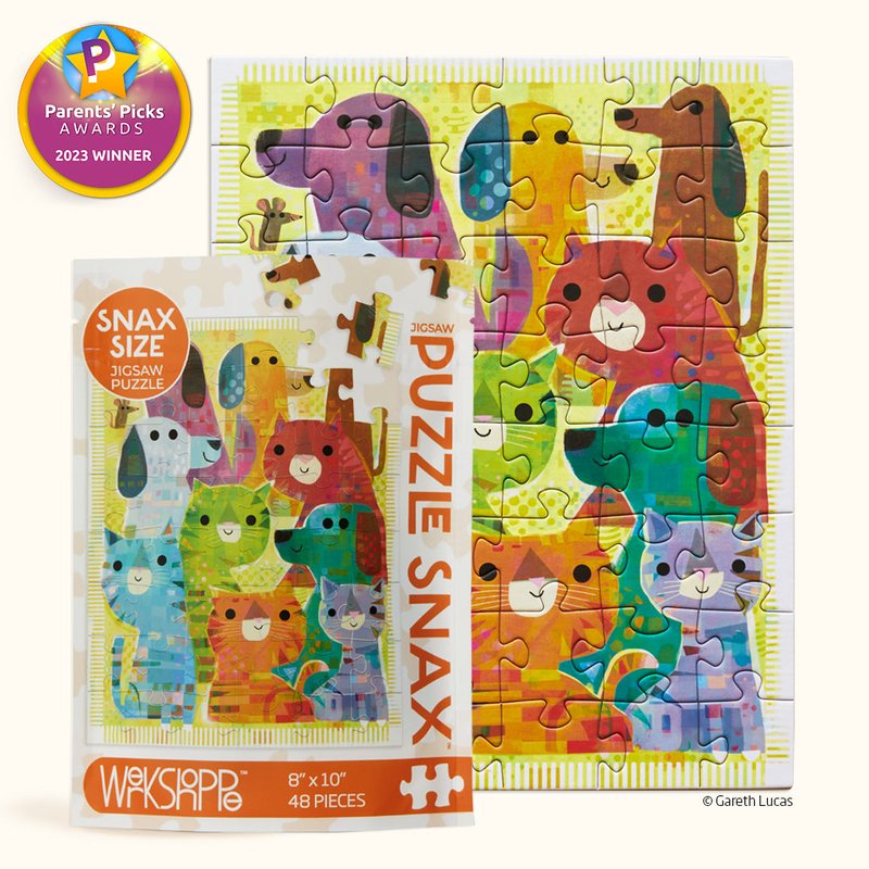 Tats & Dods - 48 pc Puzzle Snax