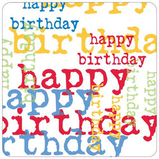 Dessert 7" Paper Plates - Birthday Graphic 8 ct.