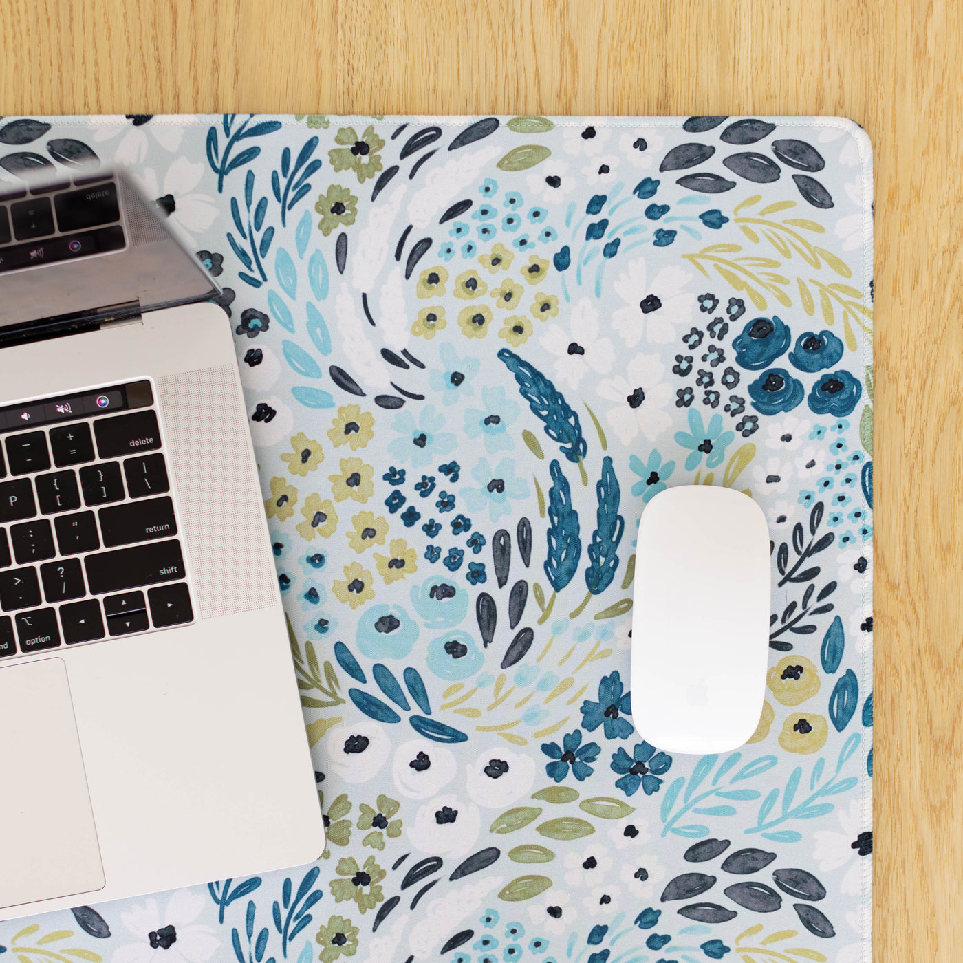 Waterfall Floral Desk Pad - Small
