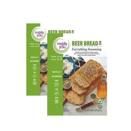 Everything Seasoning Beer Bread