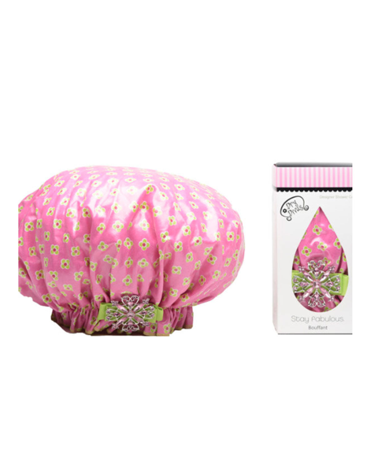 He Loves Me, He Loves Me Not Shower Cap