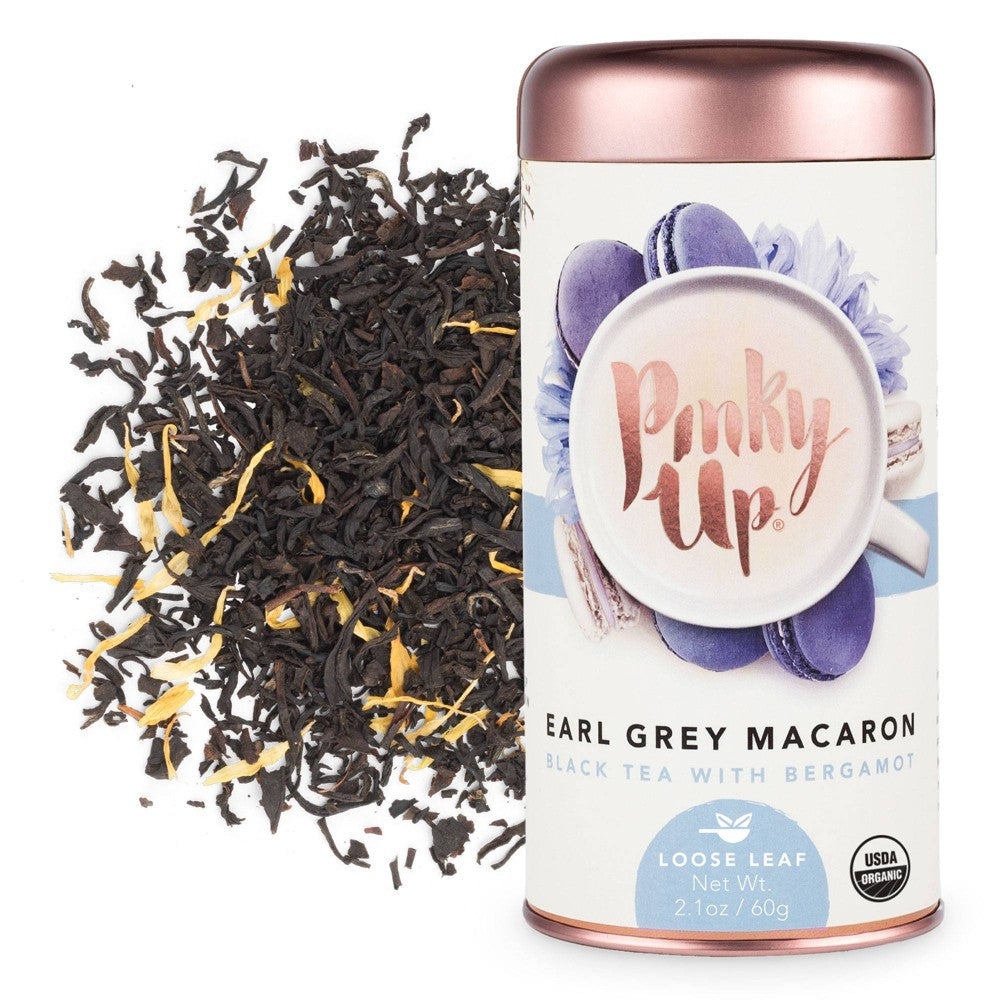 Earl Grey Macaron Loose Leaf  Tea Tin
