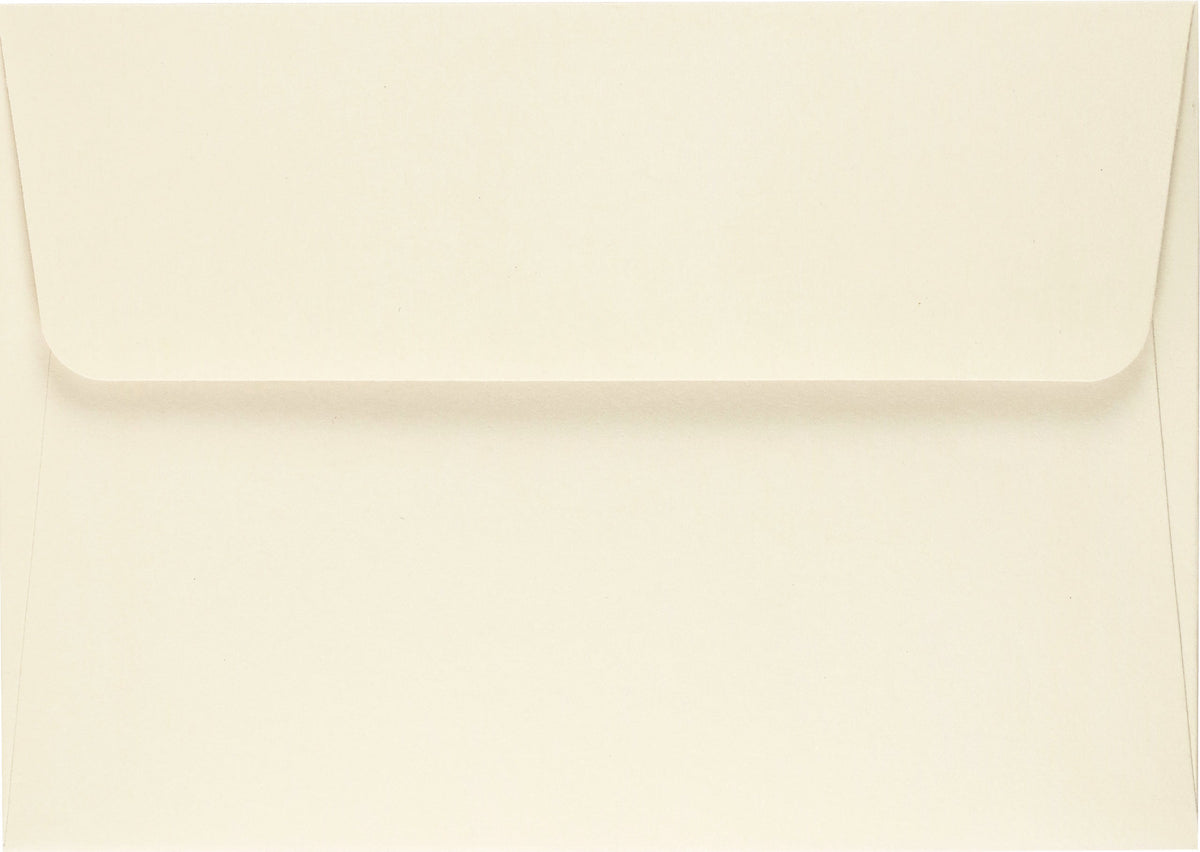 Cream ivory envelope included with Monarch Butterflies note cards set by Peter Pauper Press