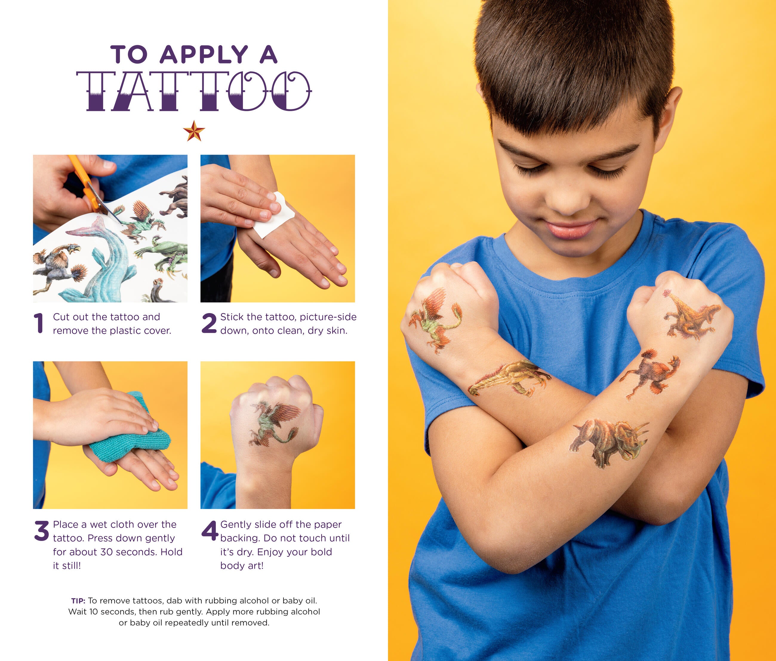 Roaring, Rumbling Tattoo: Dinosaurs