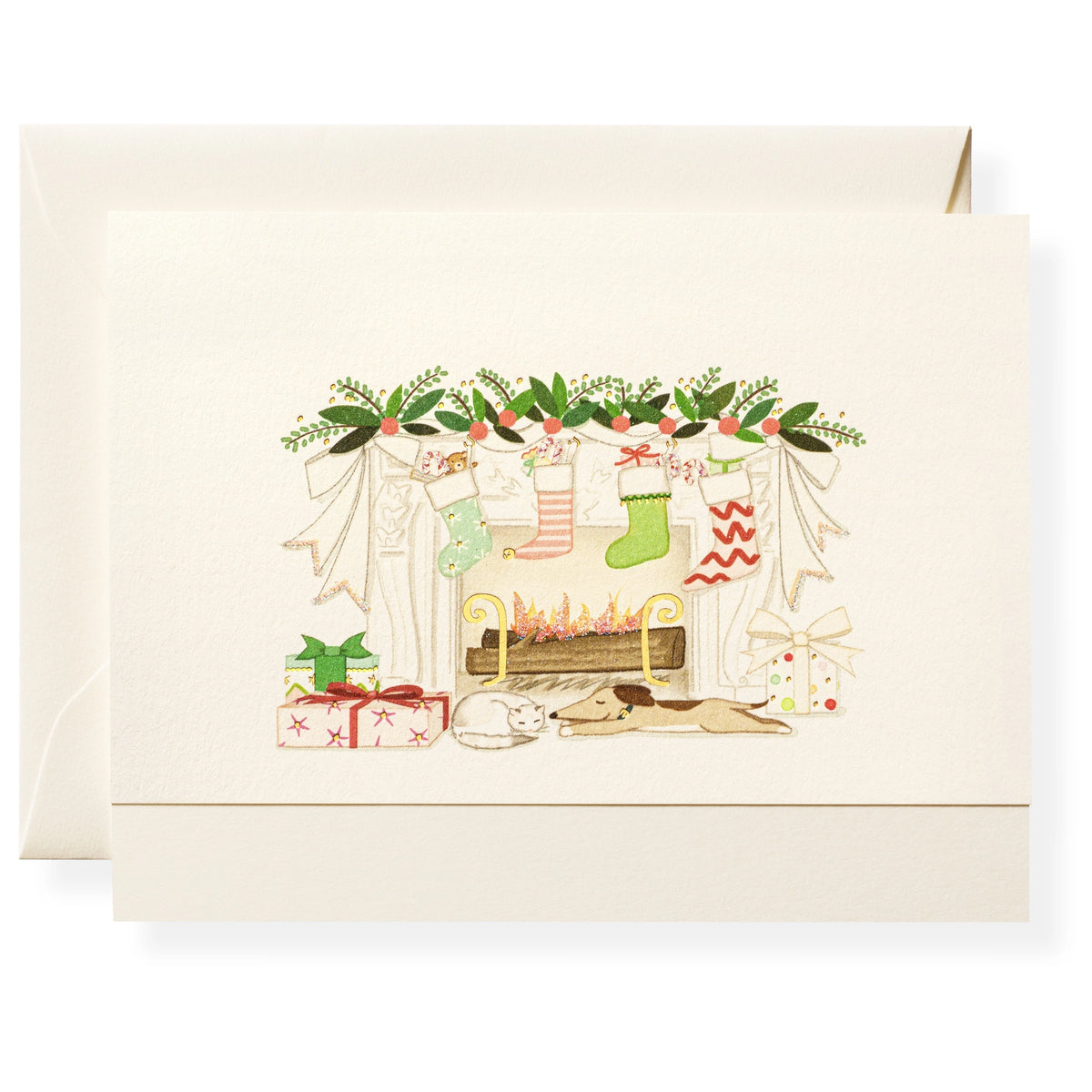 Home for the Holidays note card box