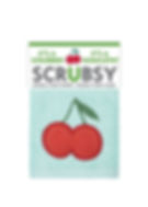 Scrubsy Cloth - Cherries