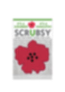SCRUBSY CLOTH - NEW POPPY