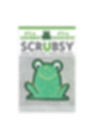 SCRUBSY CLOTH; FROG