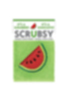 SCRUBSY; WATERMELON CLOTH