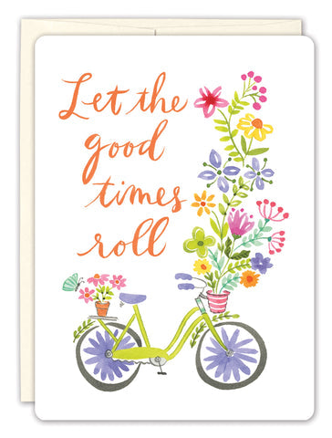 Let the Good Times Roll Birthday Card