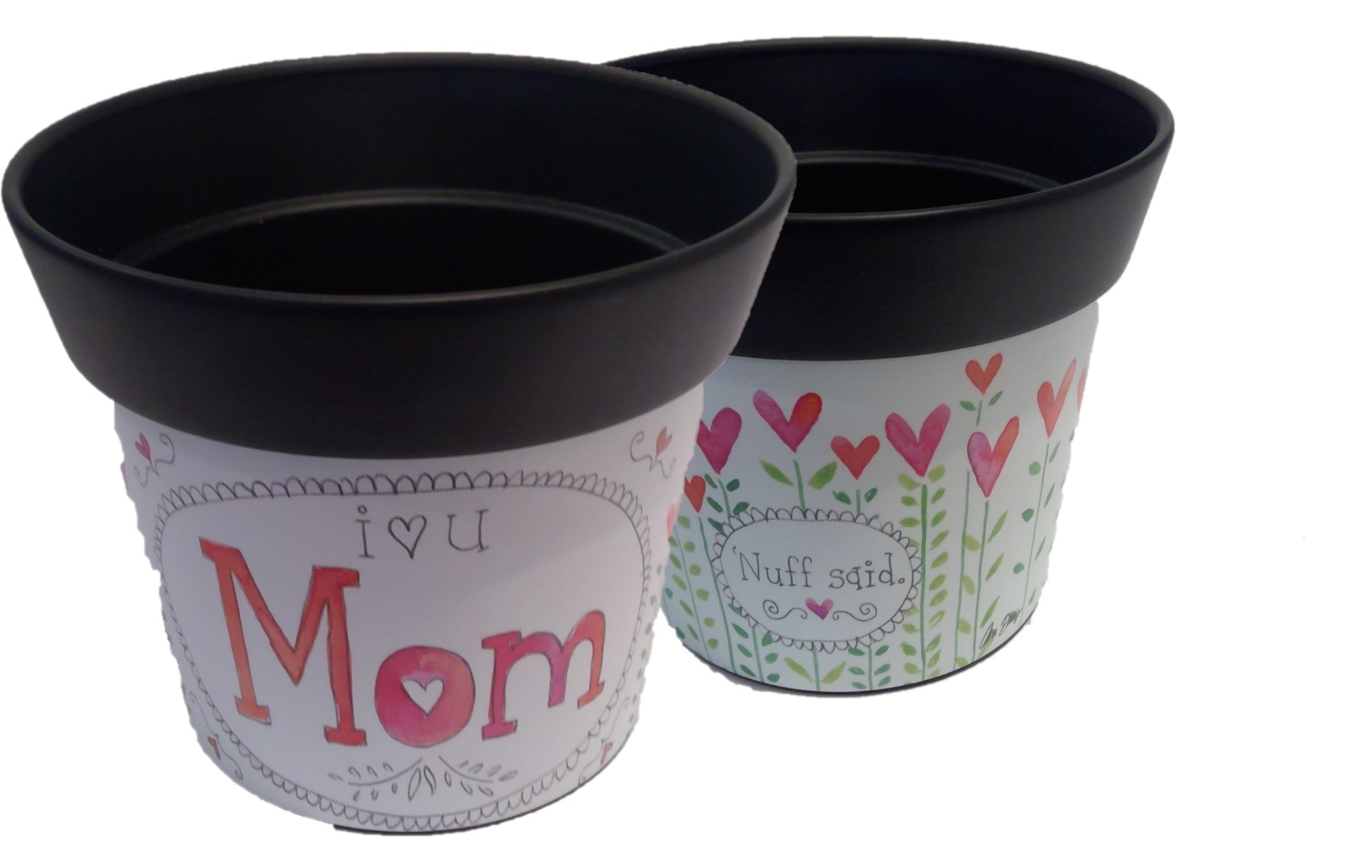 Mom and Me 6" Art Pot
