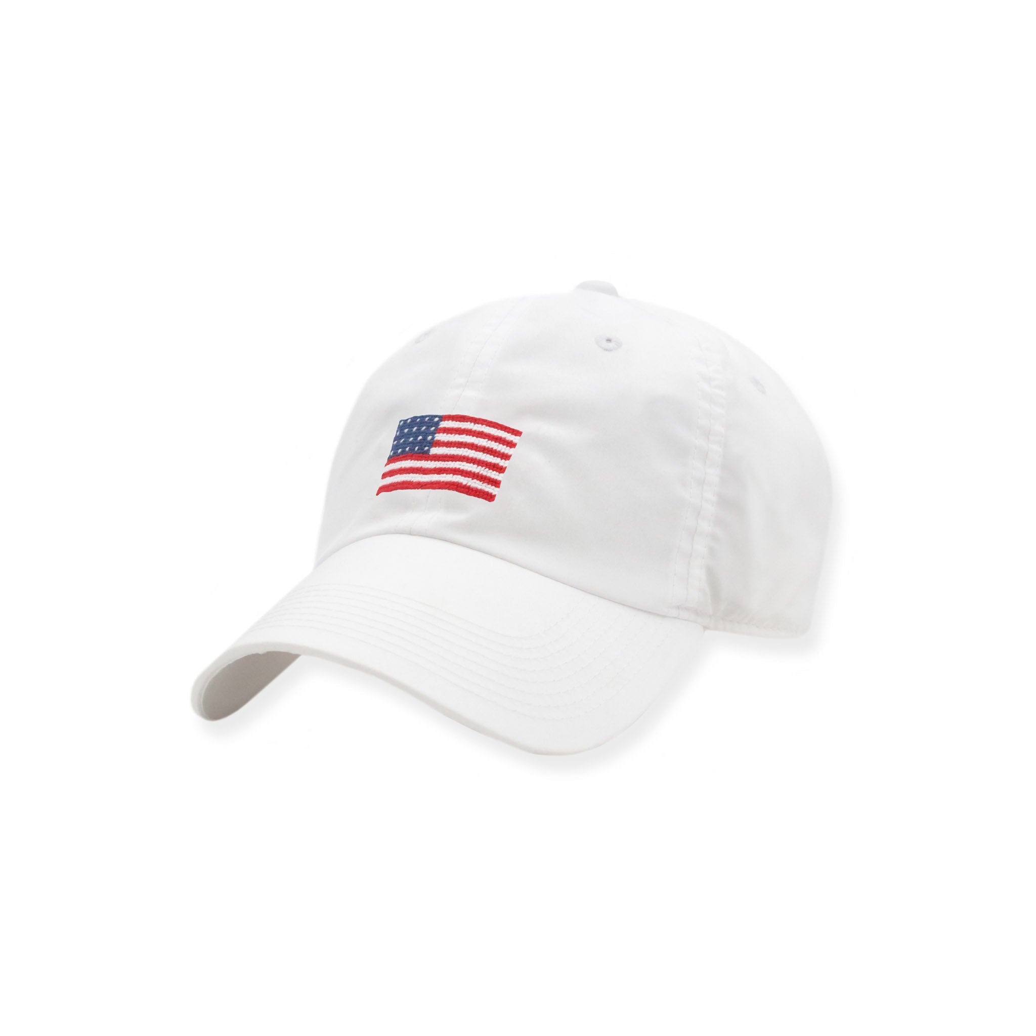 American Flag Performance Hat (White)