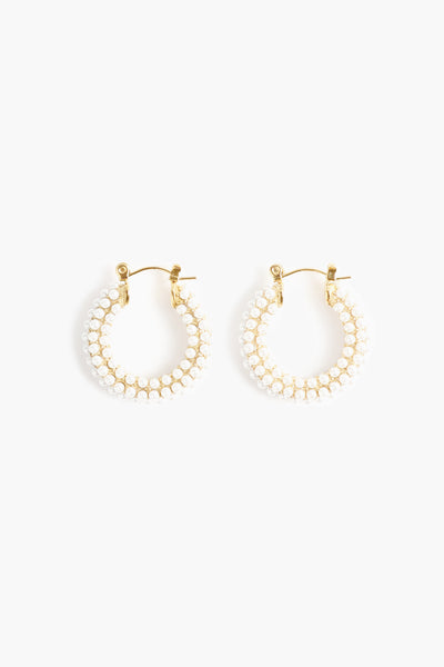 Audrey Hoops - Pearl - Gold