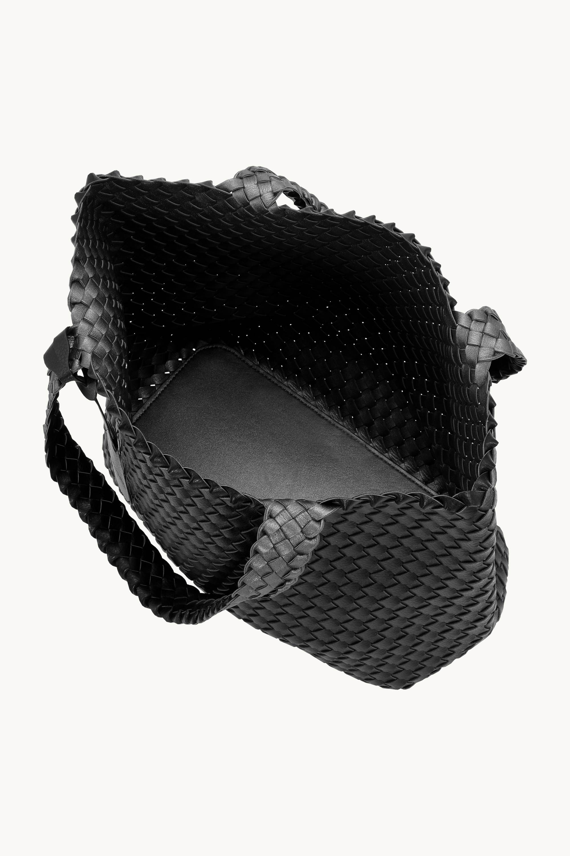 Tote Bag, Black w/Gun Metal