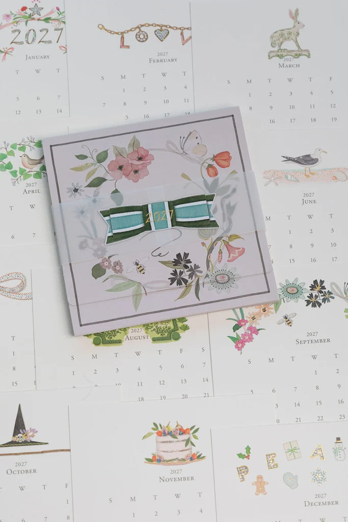 2027 Classic Desk Calendar Refill