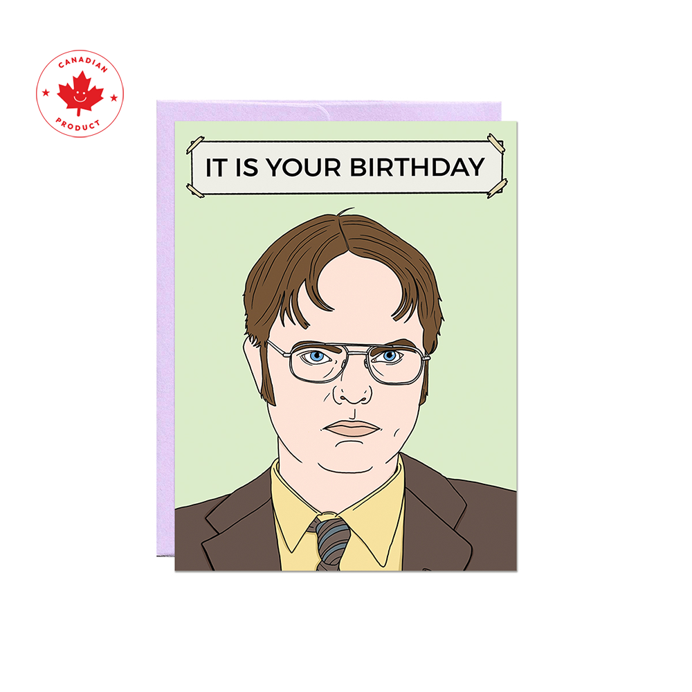 DWIGHT-BIRTHDAY CARD