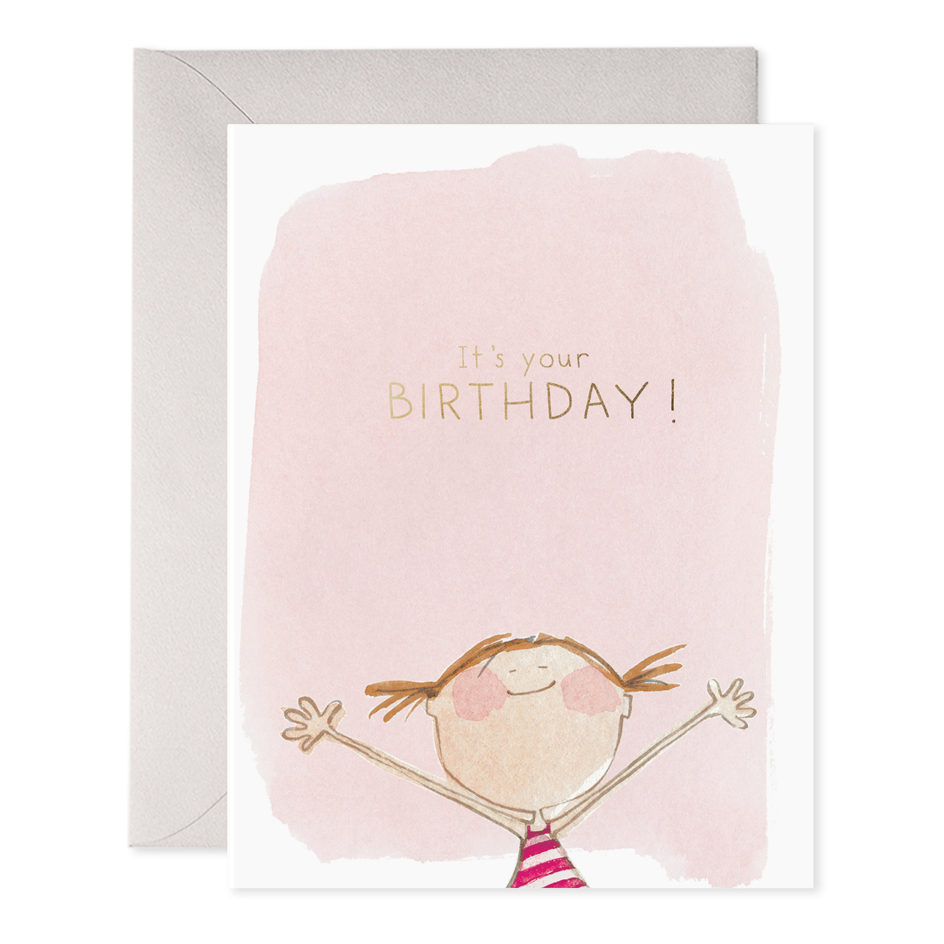 IT'S YOUR BIRTHDAY-GIRL'S GREETING CARD