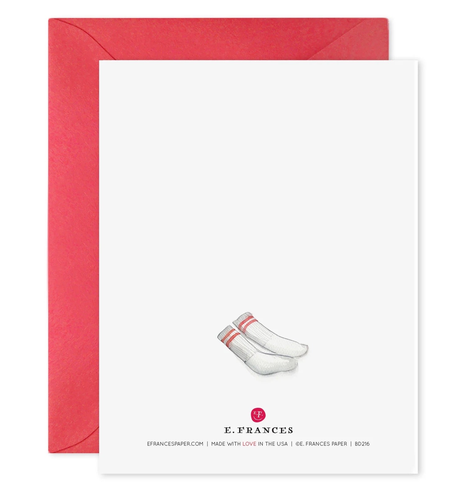 I'LL BE BRIEF -GREETING CARD