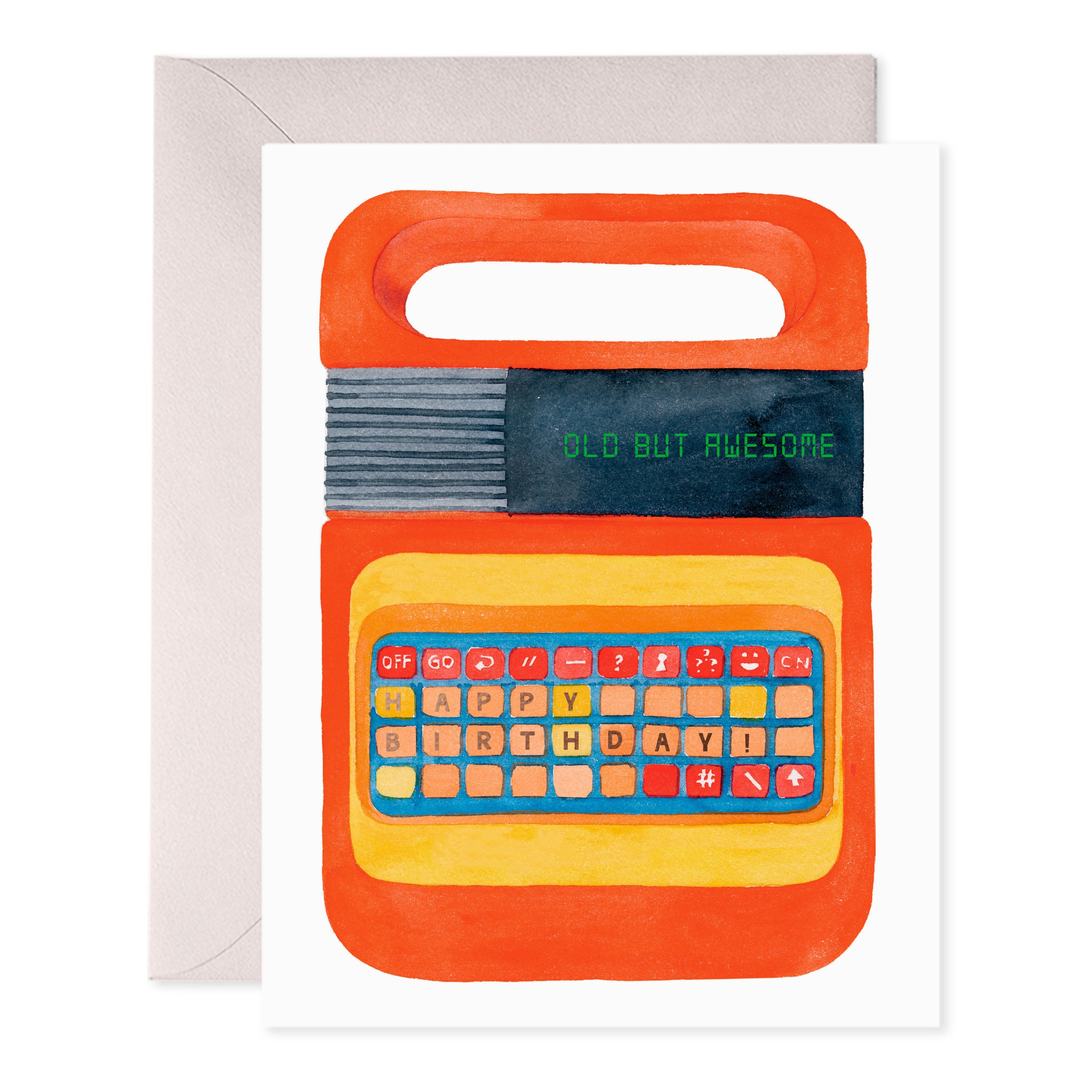 Old But Awesome - Birthday Card
