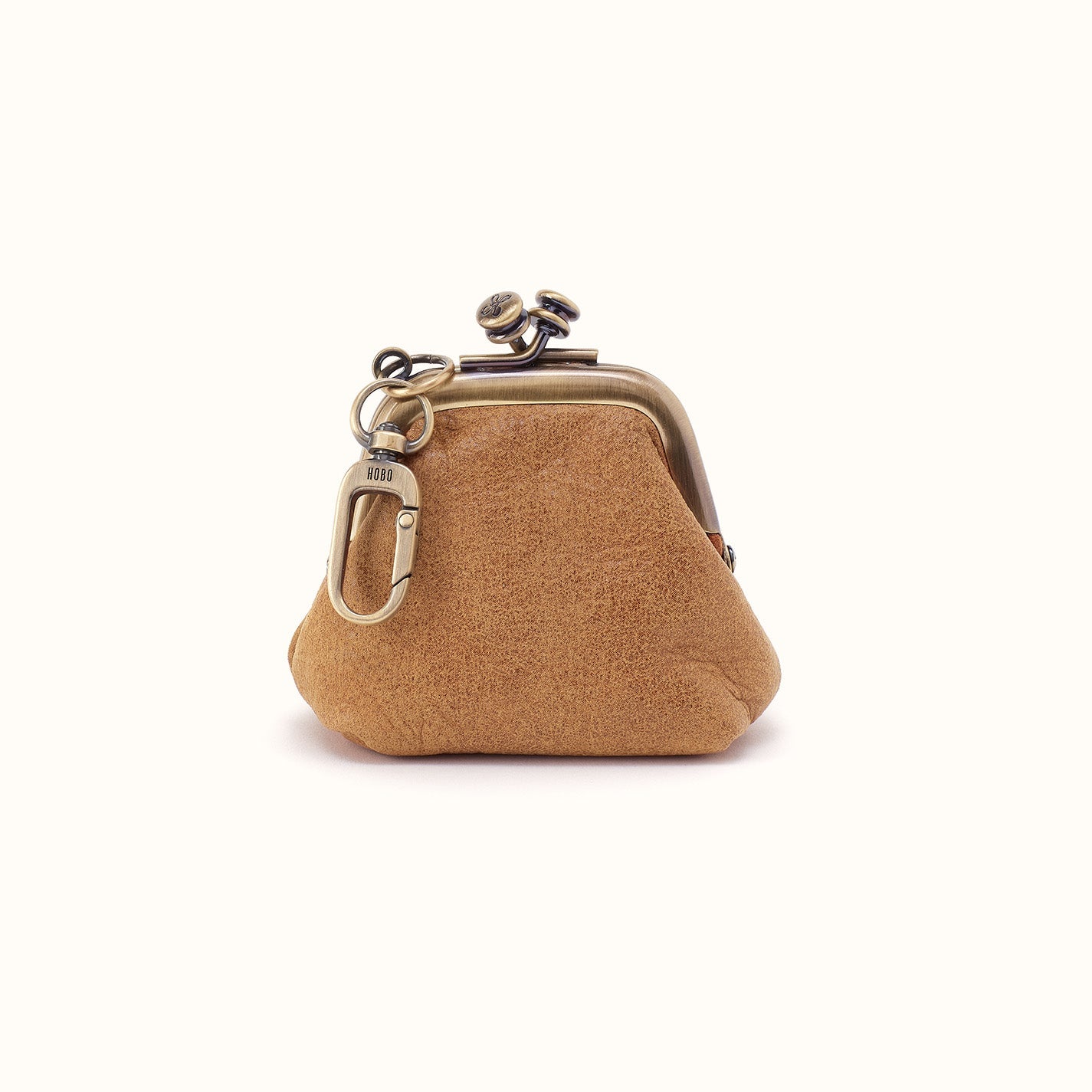 RUN FRAME POUCH HOBO BAG CHARM-WHISKEY