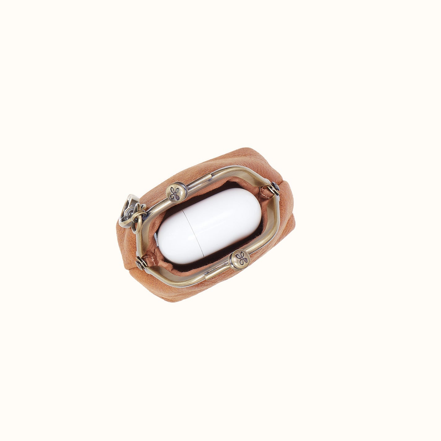 RUN FRAME POUCH HOBO BAG CHARM-WHISKEY