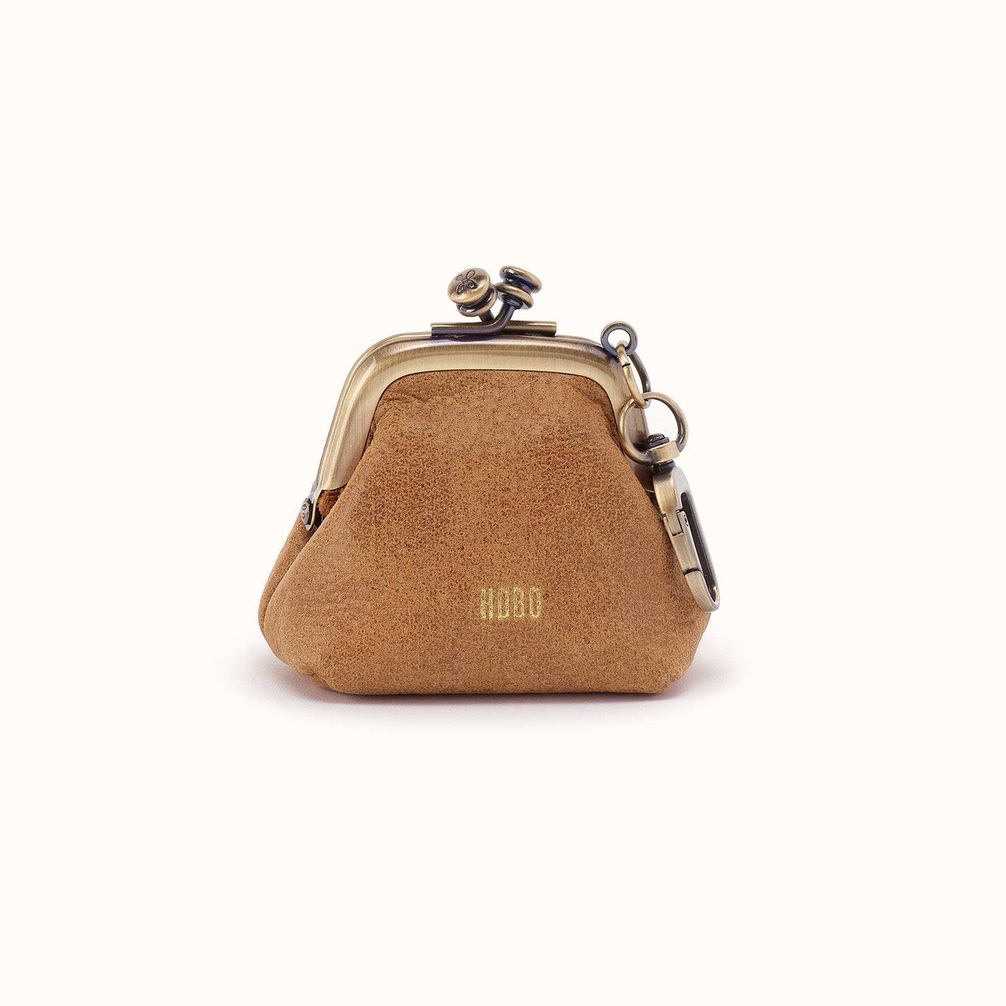 RUN FRAME POUCH HOBO BAG CHARM-WHISKEY